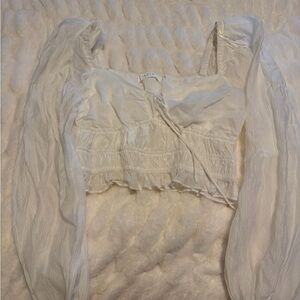 Astr The Label Cropped Blouse